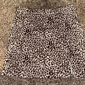 Cheetah Print Skirt
